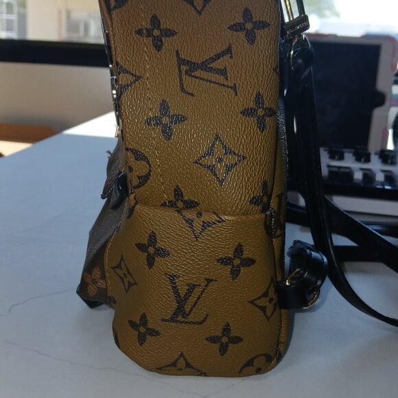 LV Louis Vuitton Palm Springs Mini Backpack with LV Buttons main image 2
